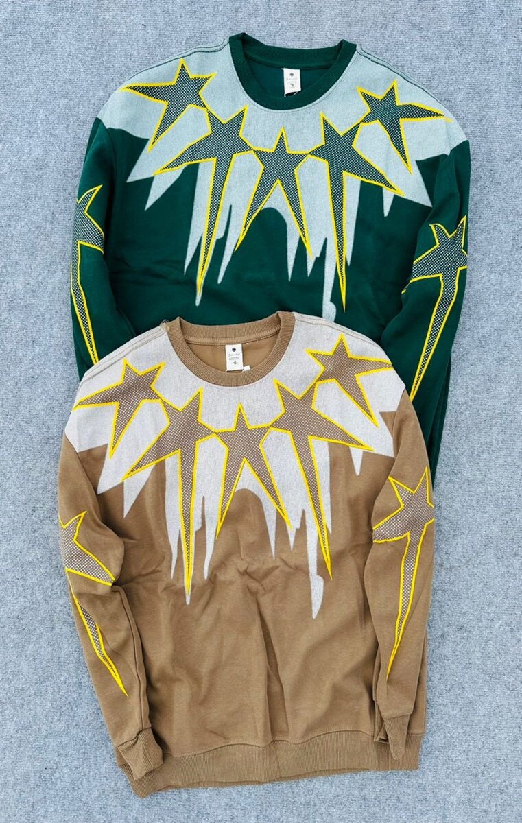 Sweatshirts à motifs stylés