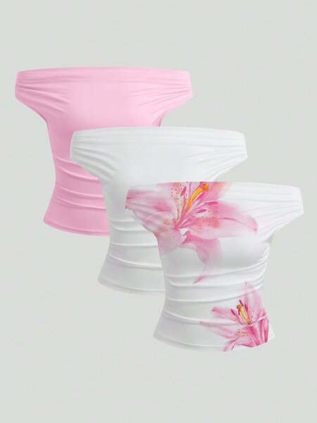 Haut Femme Floral Été