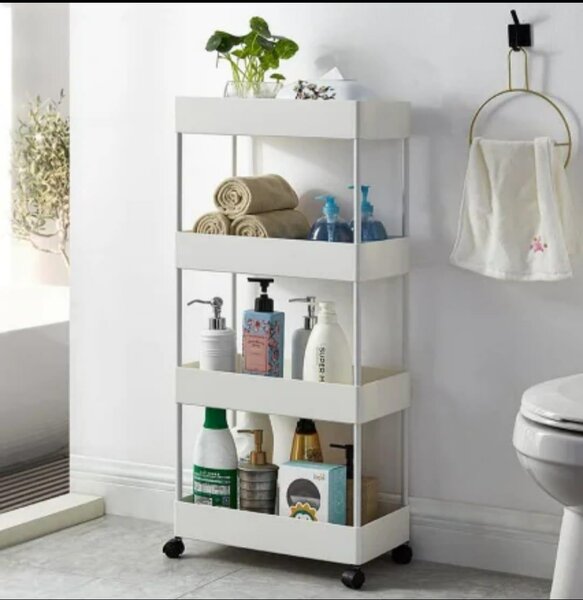Étagère de Rangement pour Cuisine ou Salle de Bain