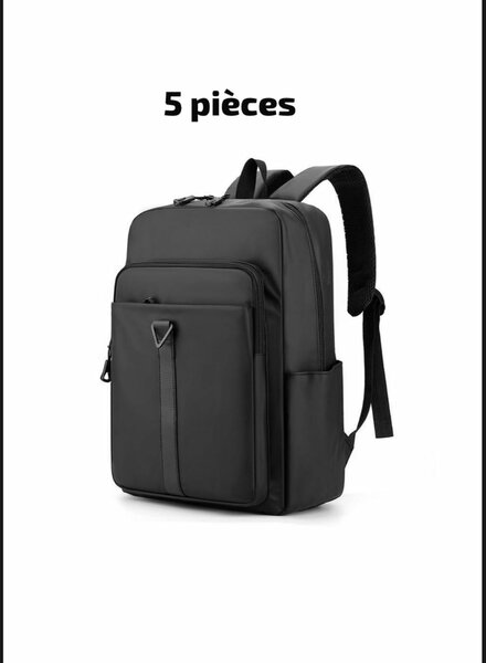 Sac à dos noir pour ordinateur portable