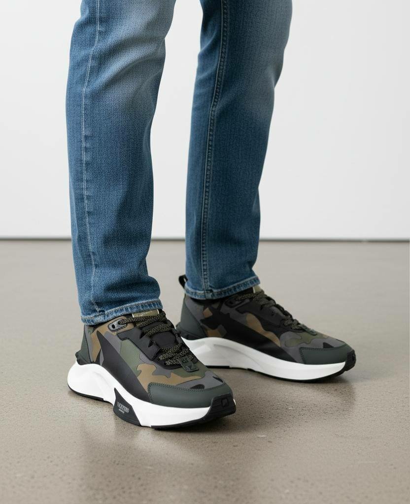 Baskets Valentino Camouflage