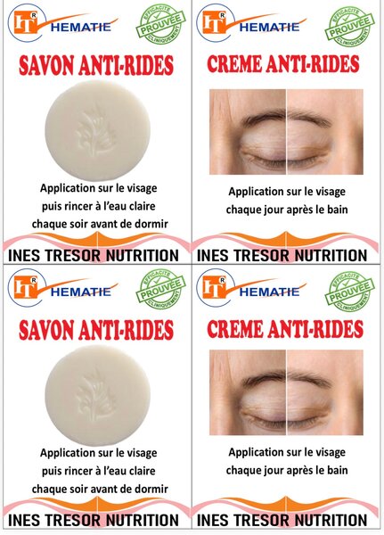 Kit hématie anti rides