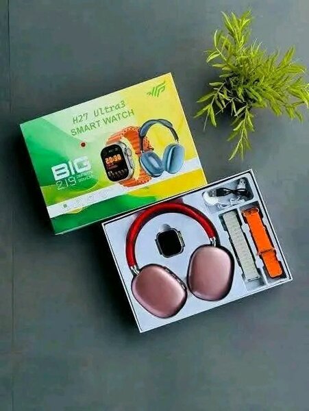 Montre connectée H27 Ultra avec écouteurs sans fil