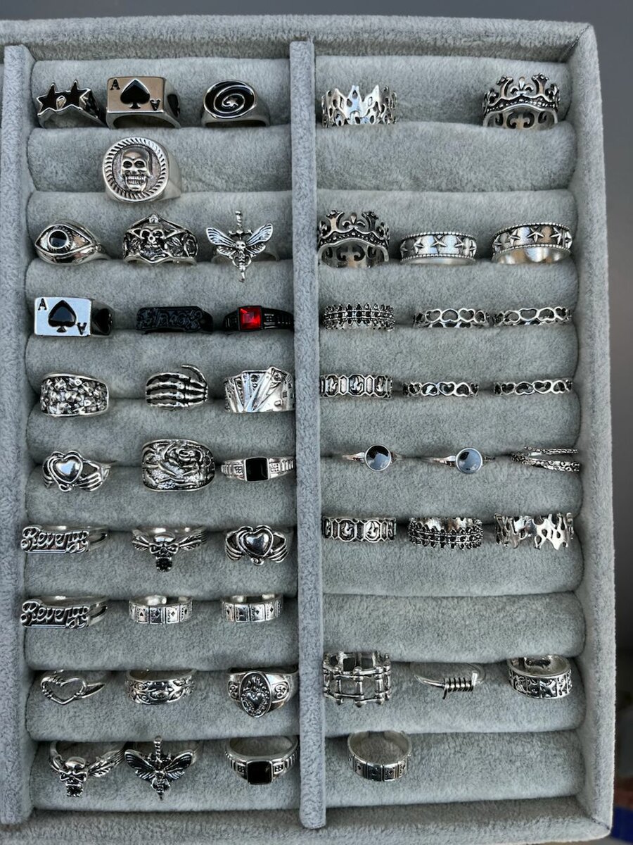 Bagues Fantaisie en Argent