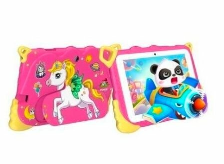 Tablette Enfant Rose Licorne