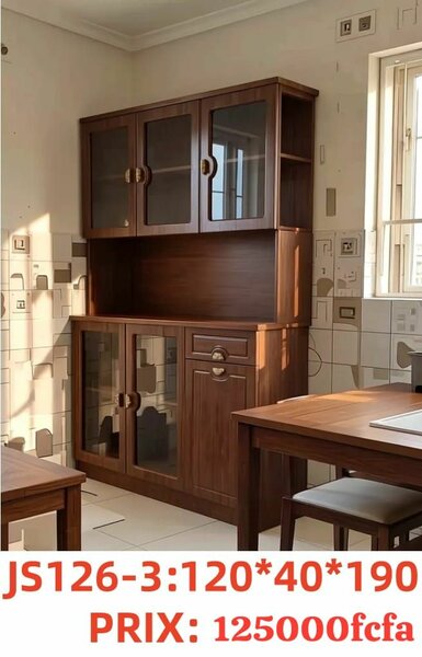 Meuble de cuisine haut bois