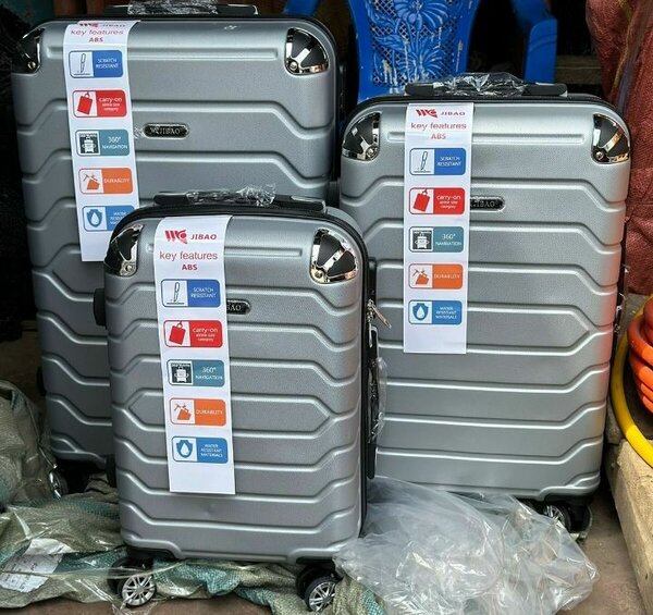 Valise JINBAO argentée ABS