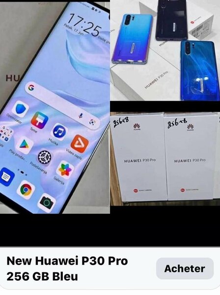 Huawei P30 Pro 256GB Bleu