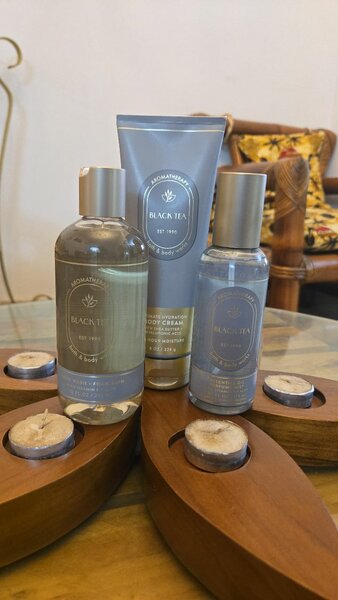 Black Tea Body Care Set by Bath & Body Works