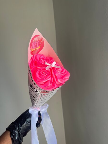 Bouquet de roses éternelles