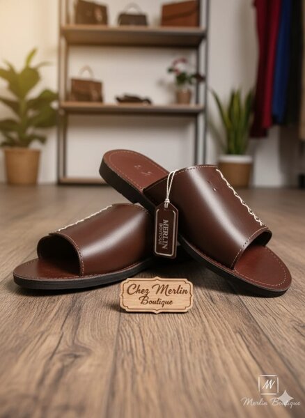 Sandales en cuir élégantes