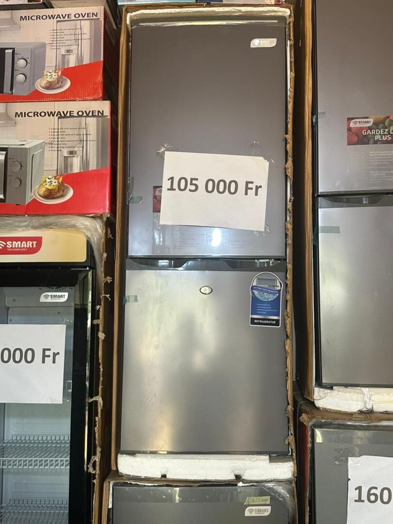 Réfrigérateur encastrable argent