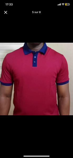 Polo coloré pour homme