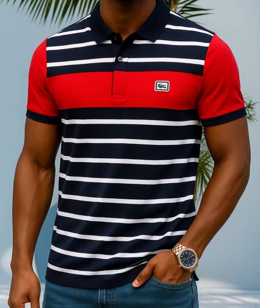 Polo Lacoste Rouge Homme