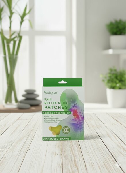 Patchs Soulagement Nuque Plantes