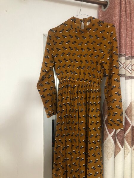 Robe longue fleurie bohémienne