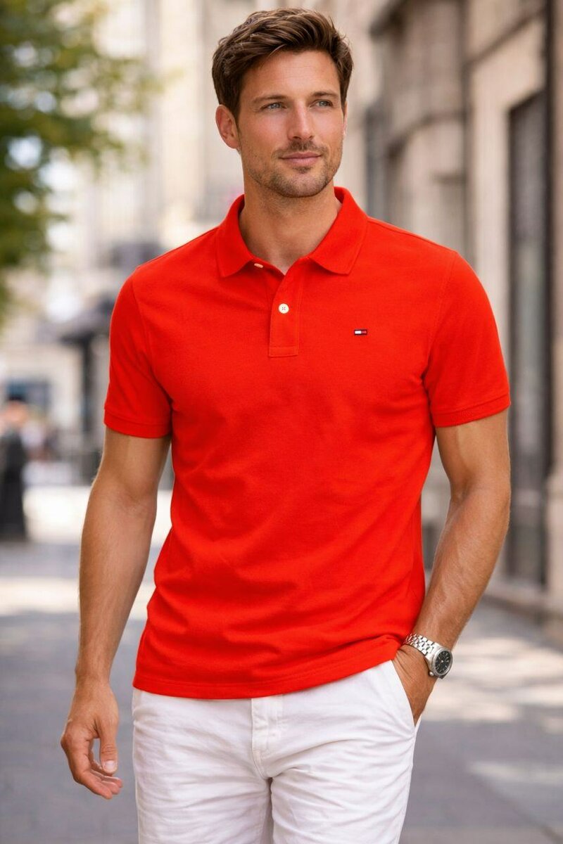 Polo Tommy Hilfiger en coton