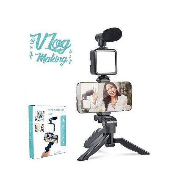 Kit Vlogging avec microphone