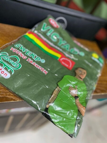 T-shirt coton glacé