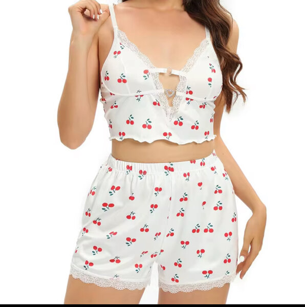 Ensemble pyjama cerise