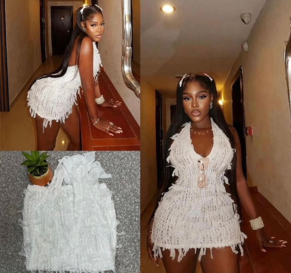 Robe à franges chic