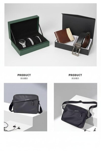 Sac banane en cuir pour homme