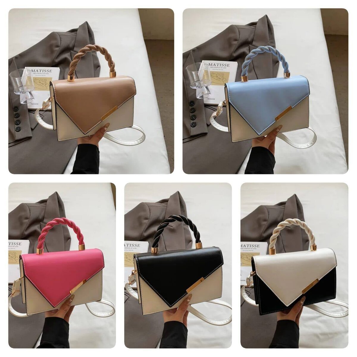 Sac à main moderne en cuir