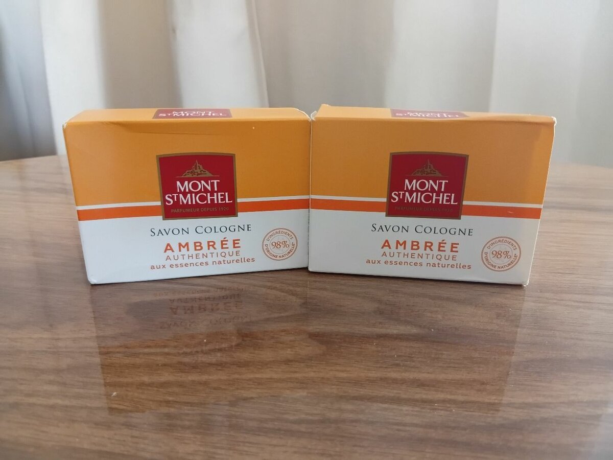 Savon de Cologne Ambrée Mont St Michel