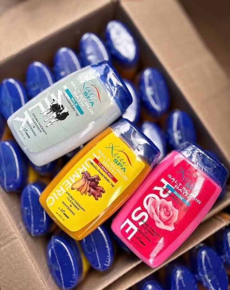 Xusa Sea Salt Scrub Turmeric