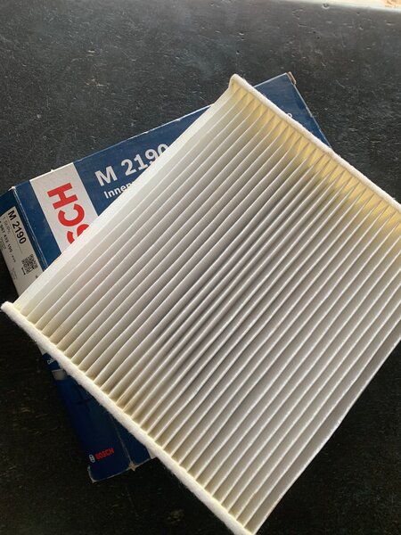 Filtre d'habitacle Bosch M2190