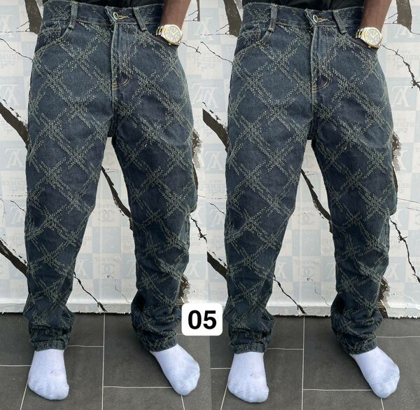 Jeans homme imprimés tendance