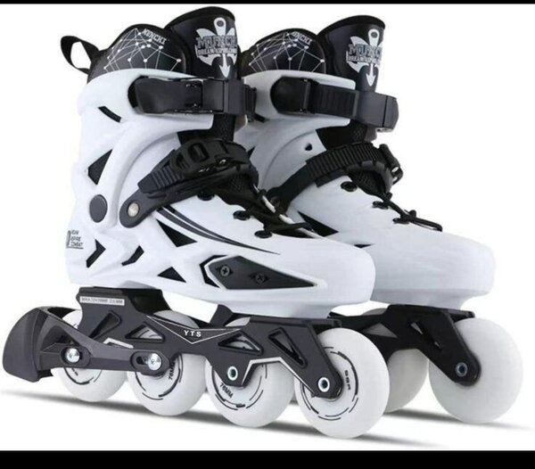 Patins à roulettes en ligne blanc