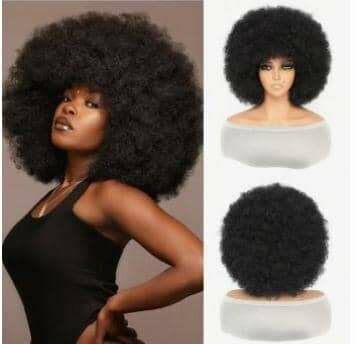Perruque Afro Bouclée Femme