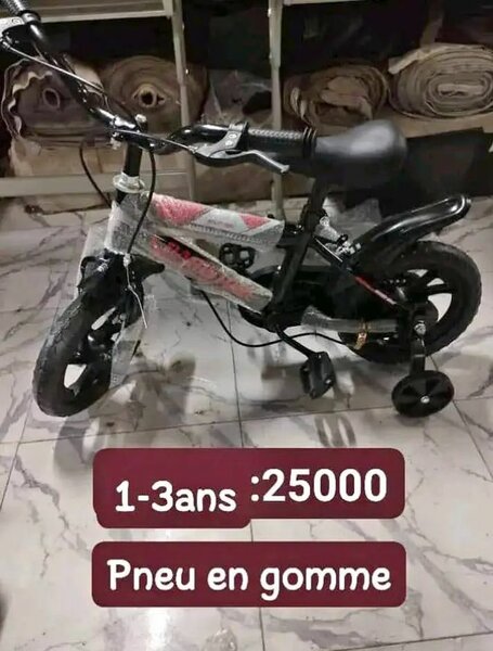 Vélo électrique enfant 1-3 ans - Pneu en caoutchouc