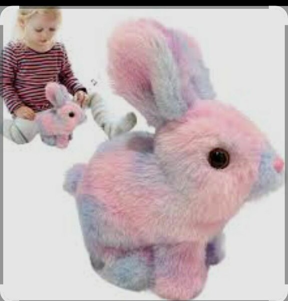Lapin électriquen peluche doux