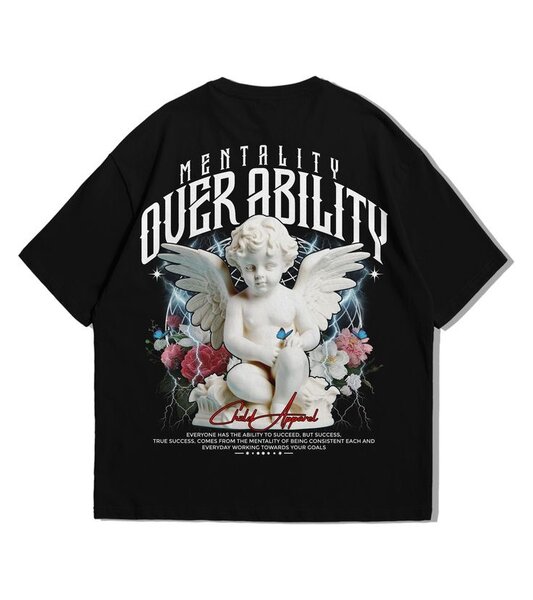 T-shirt unisexe "Mentality Over Ability"