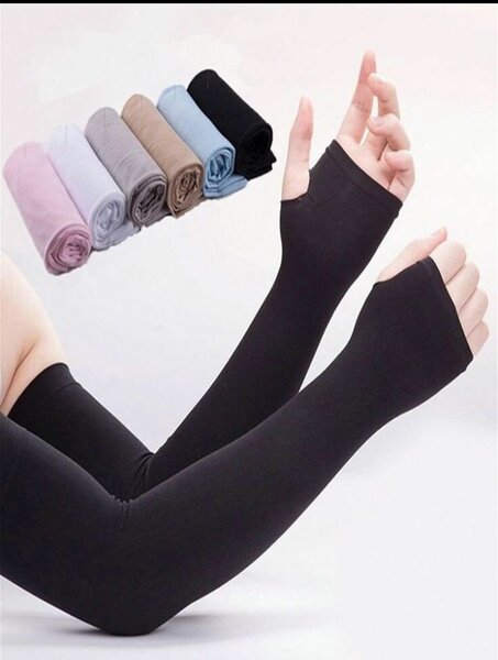 Manchettes Anti-UV en Coton