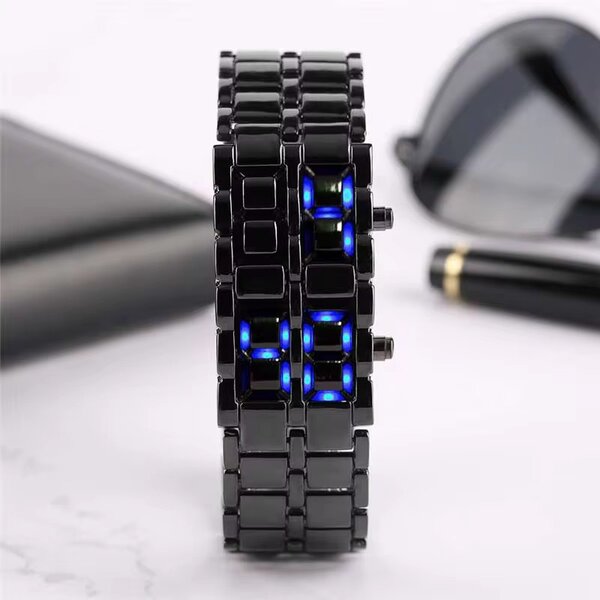 Montre LED numérique stylée