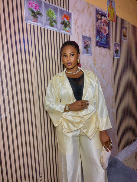 Ensemble élégant satin femme