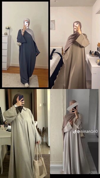 Abaya élégante femme