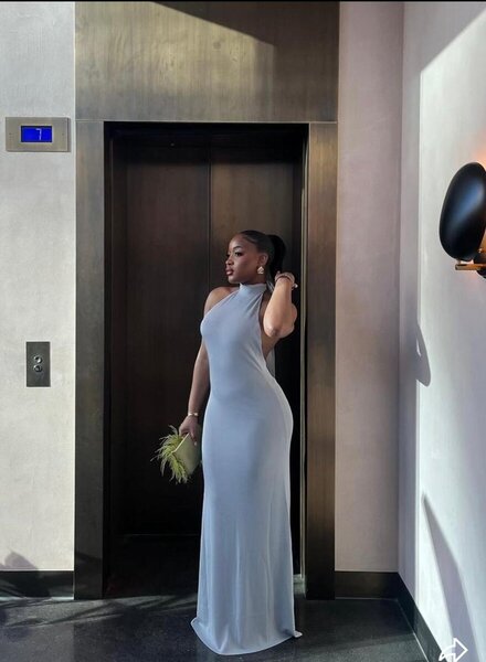 Robe longue élégante soirée