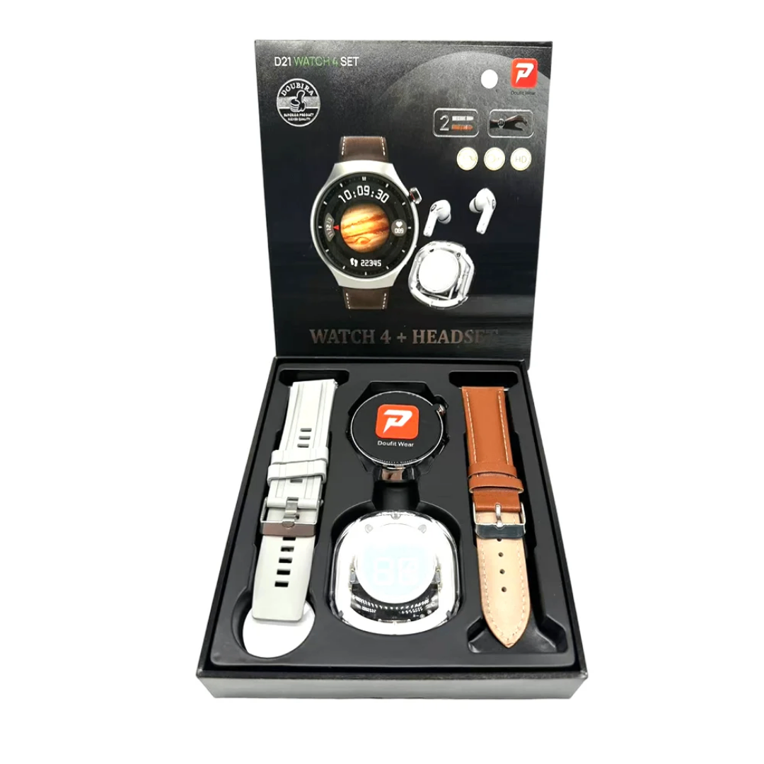 Montre Intelligente D21 Avec Écouteurs