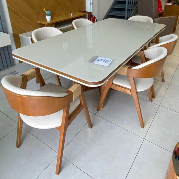 Table à manger moderne en marbre