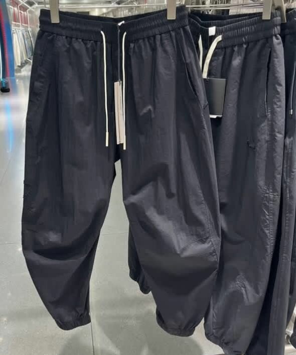 Pantalon décontracté noir pour homme