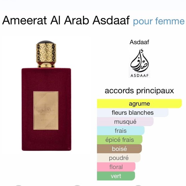 Parfum Ameerat Al Arab 50ml