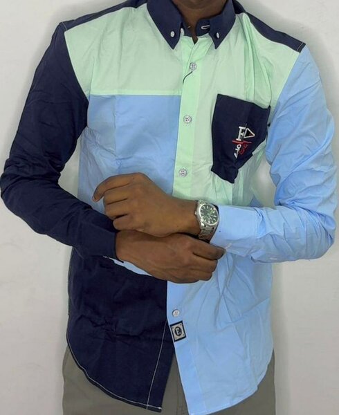 Chemise homme multicolore