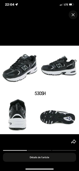 Chaussures de Course Noires