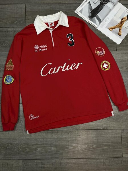 Polo Rouge Classique Homme