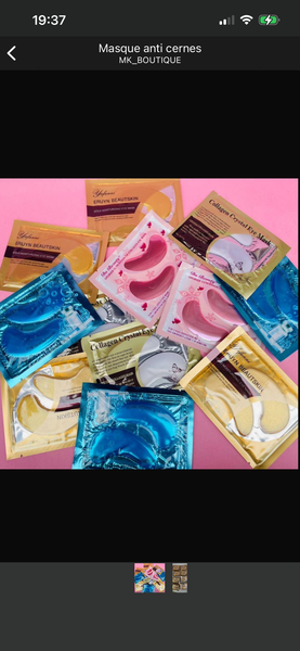Masques anti-cernes visage