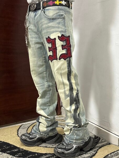 Jeans tendance avec designs uniques